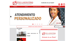 Desktop Screenshot of labetica.com.br